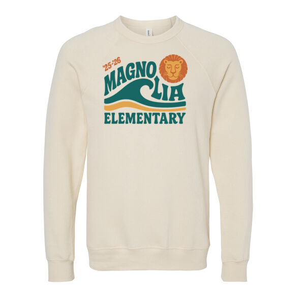  Sponge Fleece Raglan Crewneck Sweatshirt Thumbnail