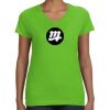 Women's V-Neck Fine Jersey Tee Thumbnail