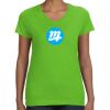Women's V-Neck Fine Jersey Tee Thumbnail
