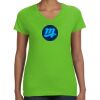 Women's V-Neck Fine Jersey Tee Thumbnail