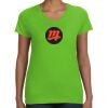 Women's V-Neck Fine Jersey Tee Thumbnail