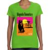 Women's V-Neck Fine Jersey Tee Thumbnail
