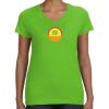 Women's V-Neck Fine Jersey Tee Thumbnail
