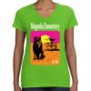 Women's V-Neck Fine Jersey Tee Thumbnail