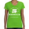 Women's V-Neck Fine Jersey Tee Thumbnail