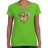Women's V-Neck Fine Jersey Tee Thumbnail